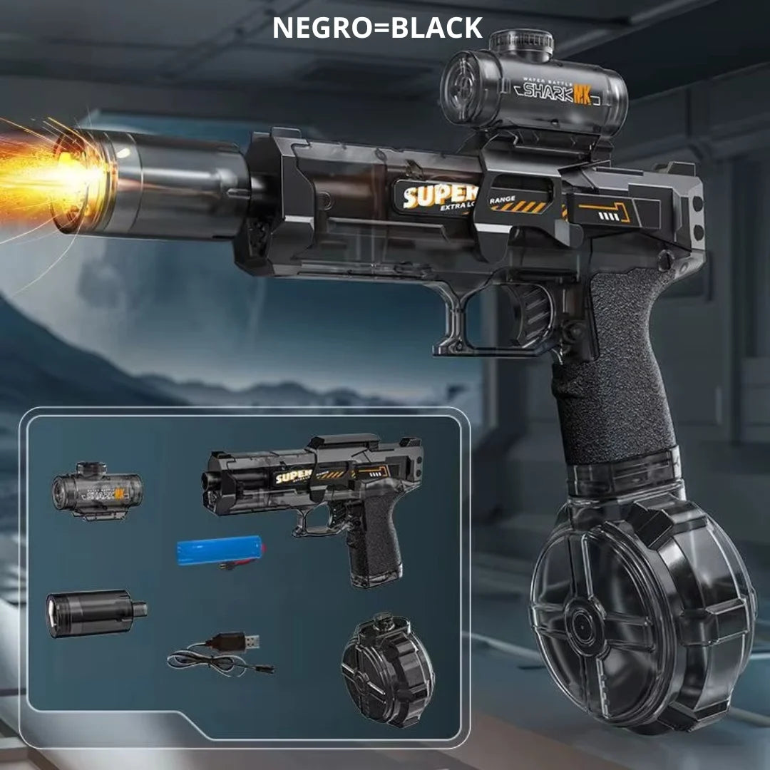 Pistola de agua Automatica con LED