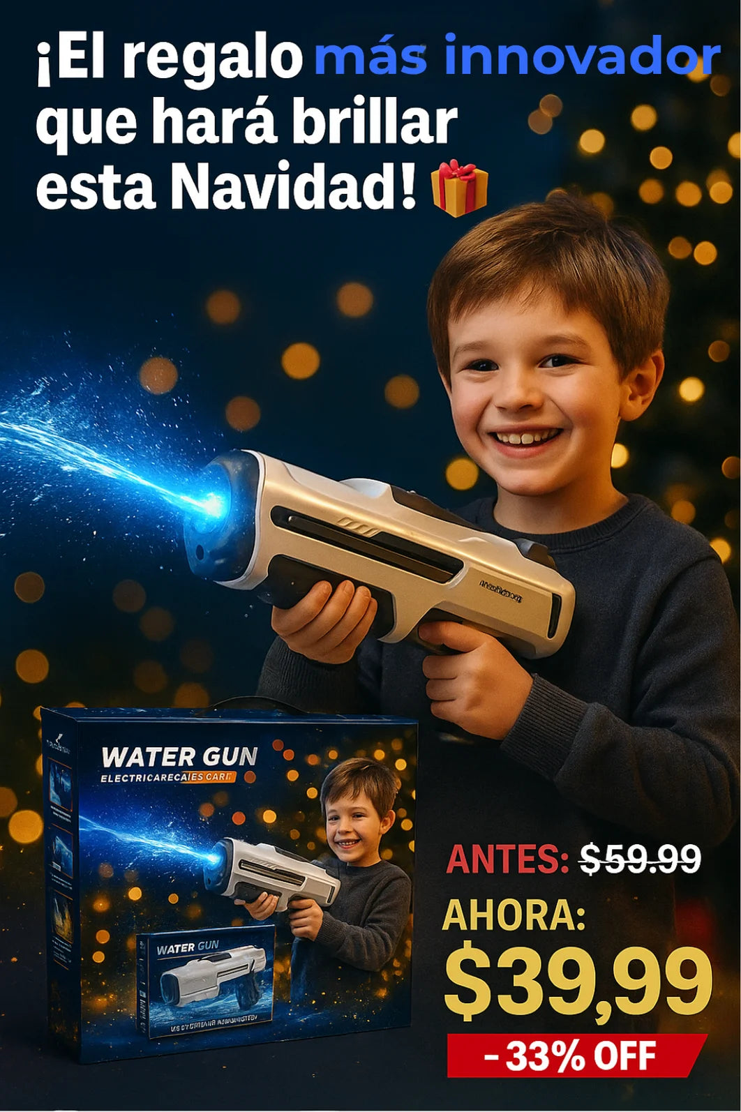 Pistola de agua Eléctrica